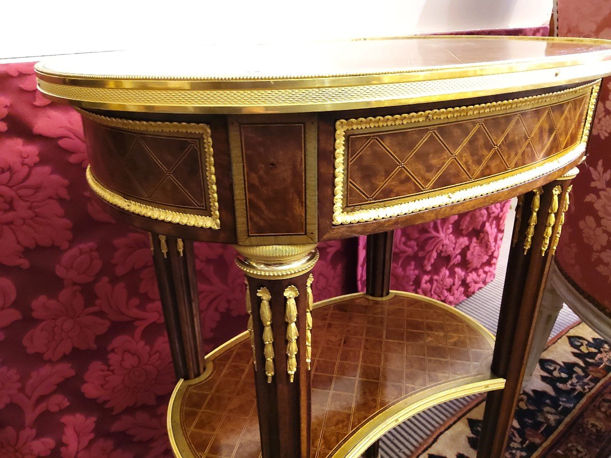 Table De Salon De Style Louis XVI  D époque Napoléon III-photo-2